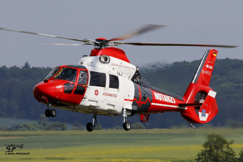 Hélicoptère EC155 B1  D-HFLG Johanniter Luftrettung