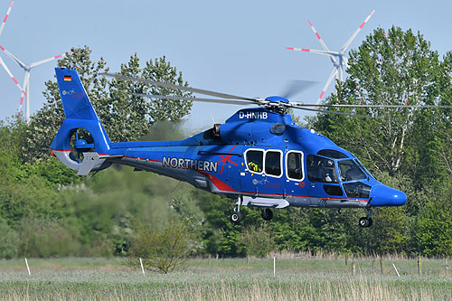 Hélicoptère H155 D-HNHB de NHC Northern Helicopter