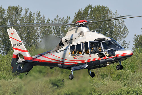 Hélicoptère H155 PH-EQU de Heli Holland Offshore