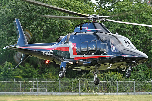 Hélicoptère AW109 F-HOLY