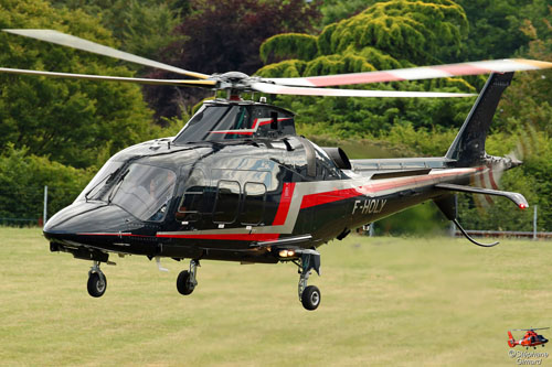 Hélicoptère AW109 F-HOLY