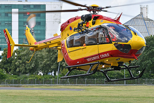 Hélicoptère EC145 Sécurité Civile