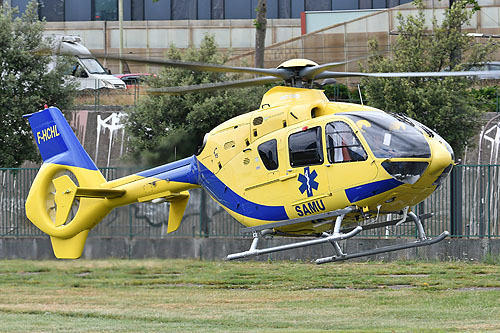 Hélicoptère EC135 F-HCHL du SAMU