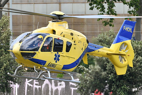 Hélicoptère EC135 F-HCHL du SAMU