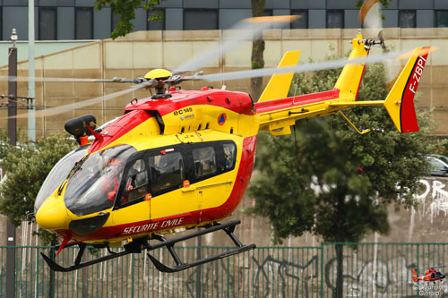 Hélicoptère EC145 Sécurité Civile