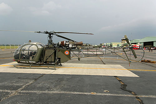 Hélicoptère Alouette II de l'ALAT