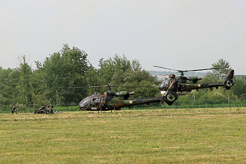 Hélicoptère Gazelle de l'ALAT