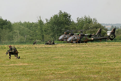 Hélicoptère Gazelle de l'ALAT