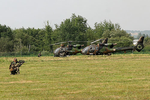 Hélicoptère Gazelle de l'ALAT