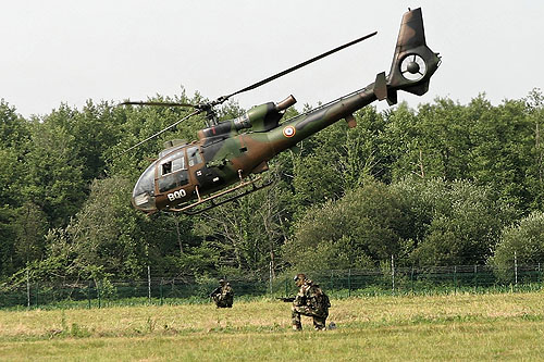 Hélicoptère Gazelle de l'ALAT