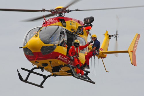 Hélicoptère EC145 Sécurité Civile