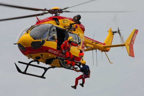 Hélicoptère EC145 Sécurité Civile