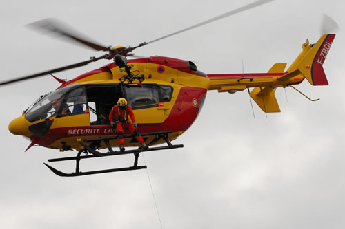 Hélicoptère EC145 Sécurité Civile