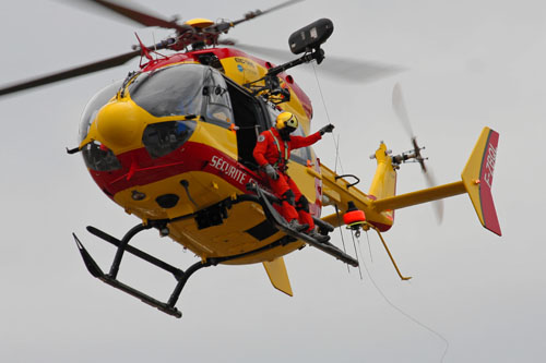 Hélicoptère EC145 Sécurité Civile