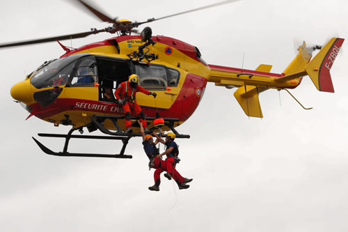 Hélicoptère EC145 Sécurité Civile