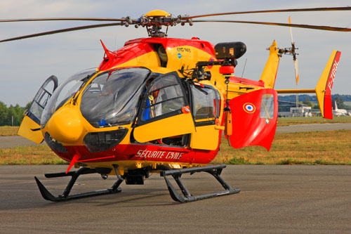 Hélicoptère EC145 Sécurité Civile