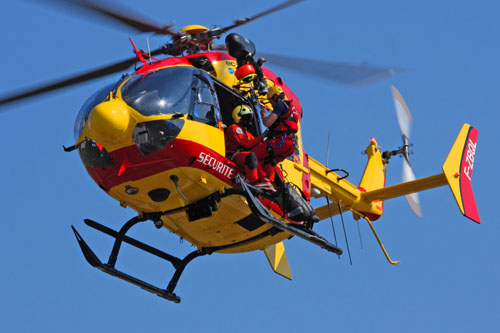 Hélicoptère EC145 Sécurité Civile