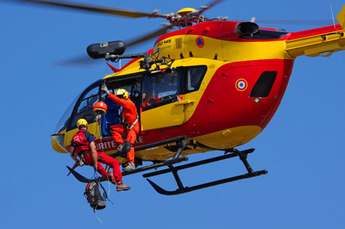 Hélicoptère EC145 Sécurité Civile