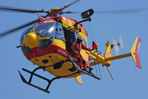 Hélicoptère EC145 Sécurité Civile