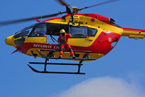 Hélicoptère EC145 Sécurité Civile