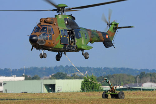 Raid d'artillerie par hélicoptères