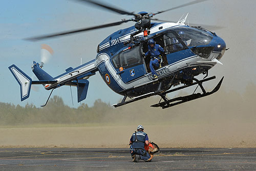 Hélicoptère EC145 Gendarmerie