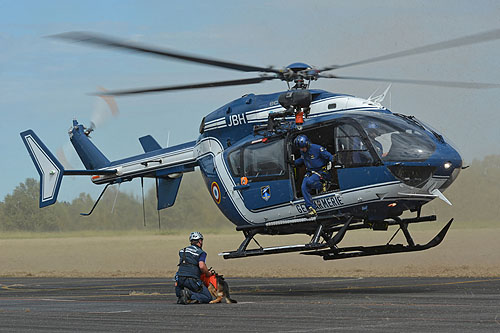 Hélicoptère EC145 Gendarmerie