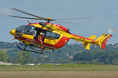 Hélicoptère EC145 Sécurité Civile