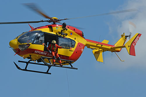 Hélicoptère EC145 Sécurité Civile