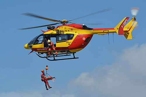 Hélicoptère EC145 Sécurité Civile