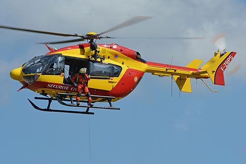 Hélicoptère EC145 Sécurité Civile