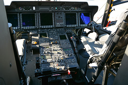 Cockpit du NH90 Caïman