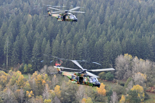 Photo aérienne prise d'un hélicoptère