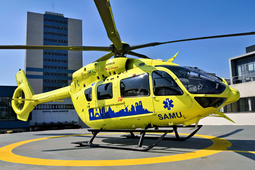 Photo d'hélicoptère statique