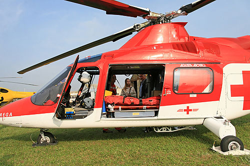 Hélicoptère AW109 REGA