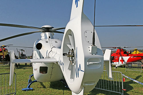 Hélicoptère EC135 SAMU Lorraine