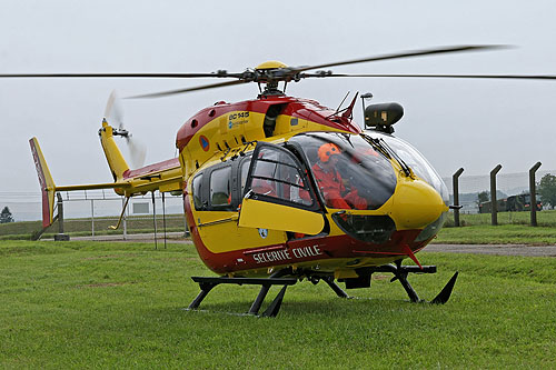 Hélicoptère EC145 Sécurité Civile