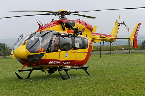 Hélicoptère EC145 Sécurité Civile