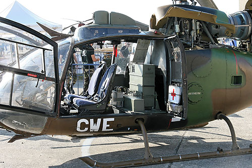 Hélicoptère SA342 Gazelle canon ALAT