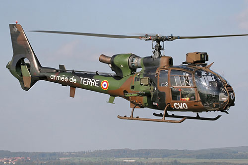 Hélicoptère SA342 Gazelle HOT ALAT