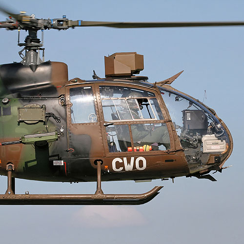 Hélicoptère SA342 Gazelle HOT ALAT