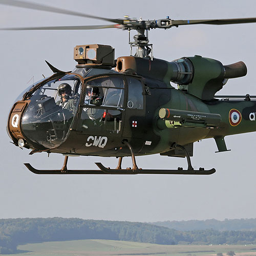 Hélicoptère SA342 Gazelle HOT ALAT