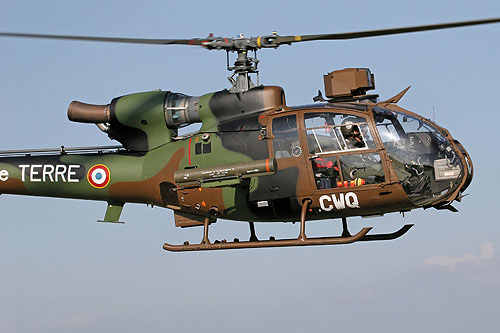 Hélicoptère SA342 Gazelle HOT ALAT