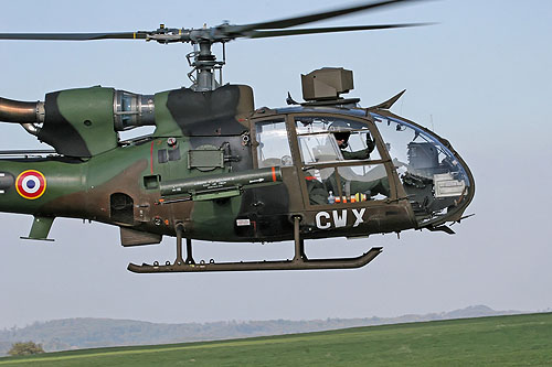 Hélicoptère SA342 Gazelle HOT ALAT