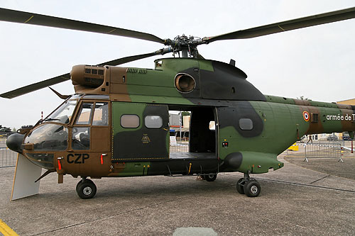 Hélicoptère SA330 Puma ALAT en camouflage Europe