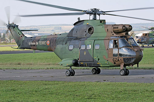 Hélicoptère SA330 Puma ALAT en camouflage Europe