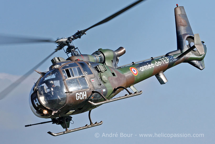 Hélicoptère Gazelle GQH ALAT