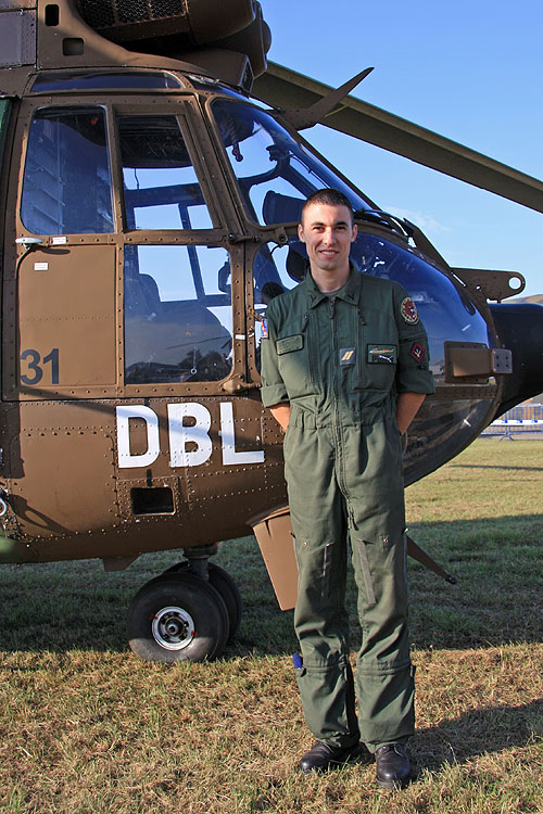 Pilote d'hélicoptère Puma