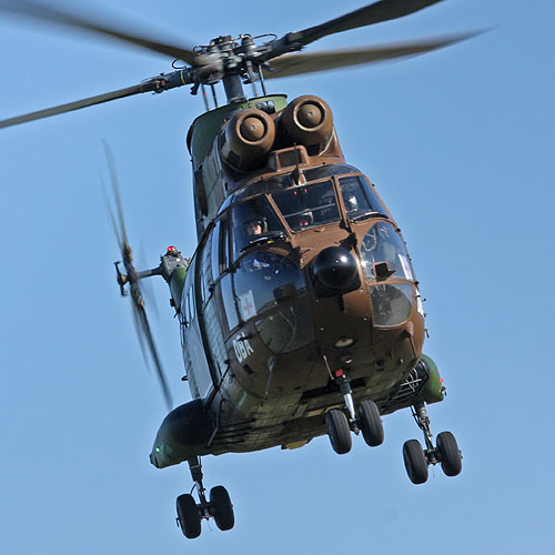 Hélicoptère SA330 Puma DBA de l'ALAT