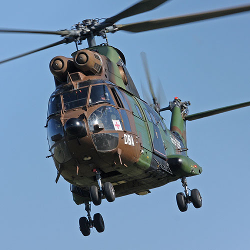 Hélicoptère SA330 Puma DBA de l'ALAT